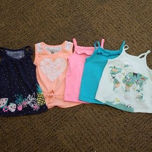 Play tank tops girl 2T bundle